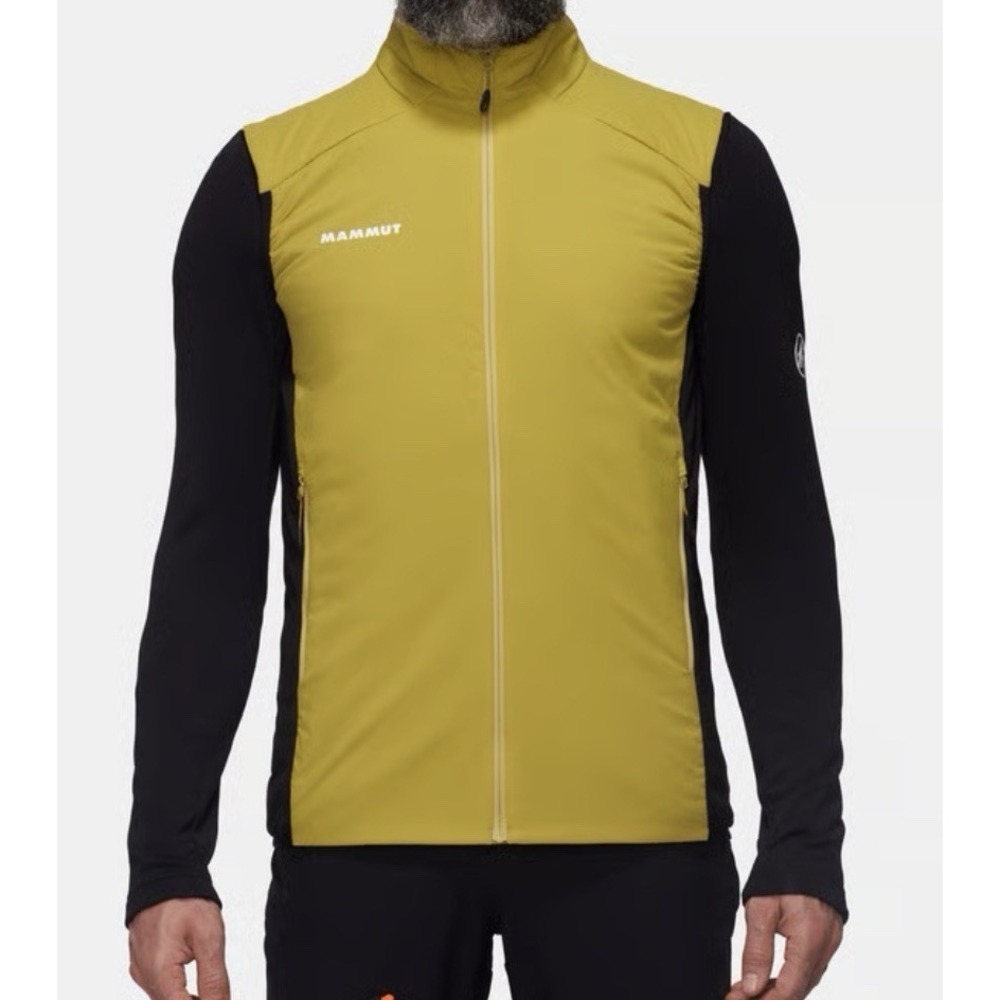 Mammut Rime Light IN Flex Vest Mens M Aura/Black Gorpcore Lightweight Packable